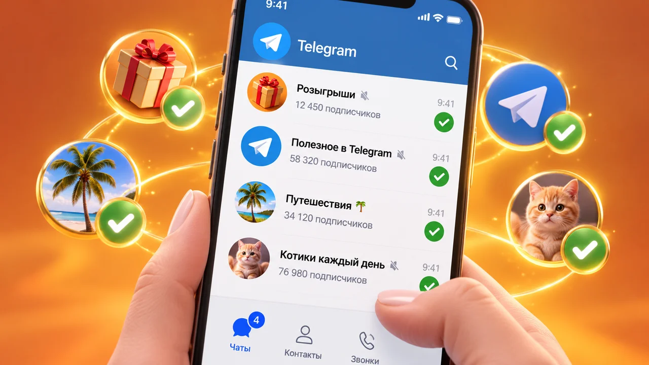 Совместный розыгрыш каналов: взаимопиар в Telegram и MAX